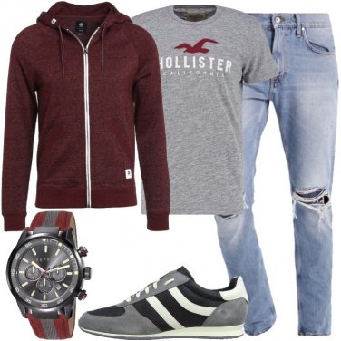 Outfit Orologio low cost