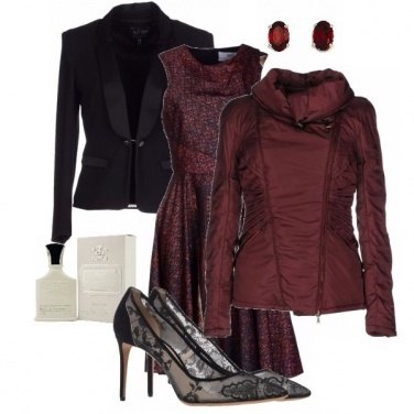 Outfit Trame e drappeggi