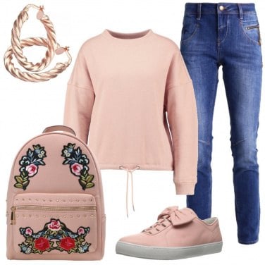 Outfit Comoda in rosa