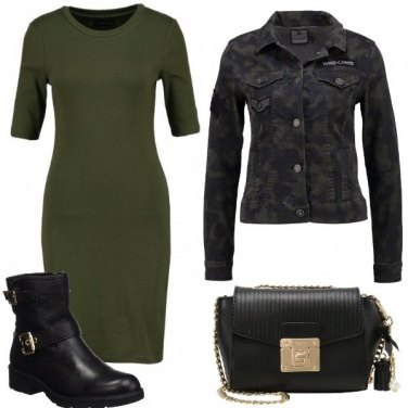 Outfit Tubino in stile militare