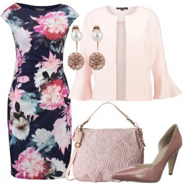 Outfit Cerimonia con i fiori