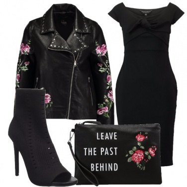 Outfit Tubino e fiori