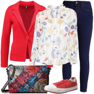 Outfit Fiori e frutta