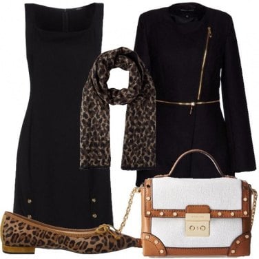 Outfit Il maculato con il nero