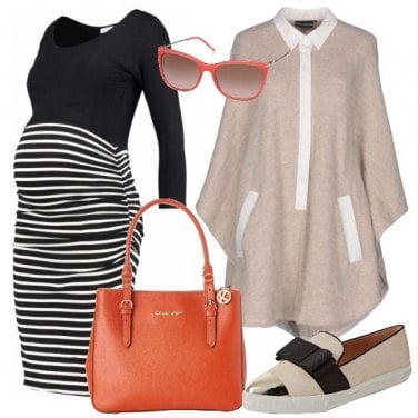 Outfit Tubino a righe