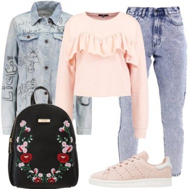 Outfit La giacca stampata