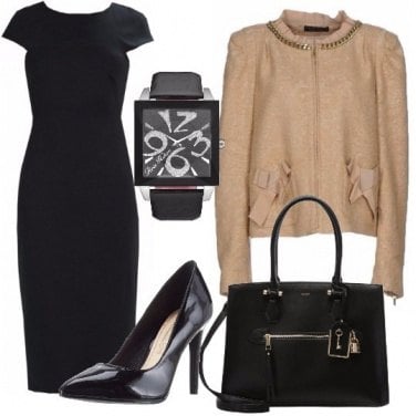 Outfit Tubino nero