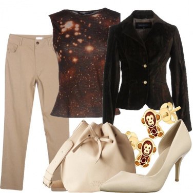Outfit Giornata con le scimmiette