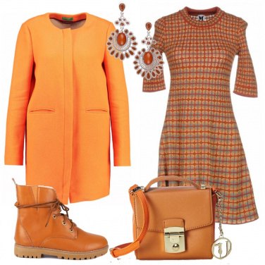 Outfit Sfumature d\'arancio