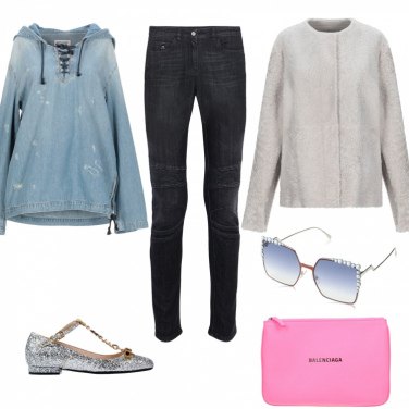 camicia con ballerine