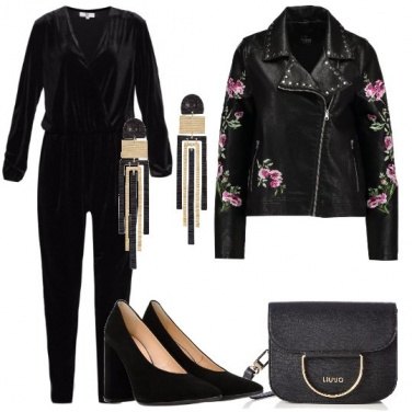 Outfit Fiori sul chiodo