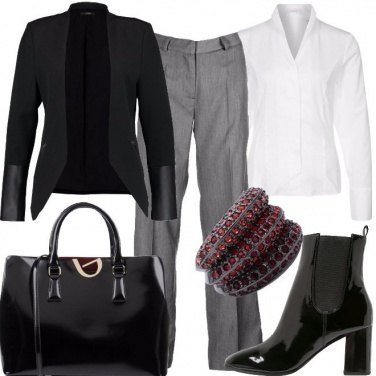 Outfit Brillante e formale
