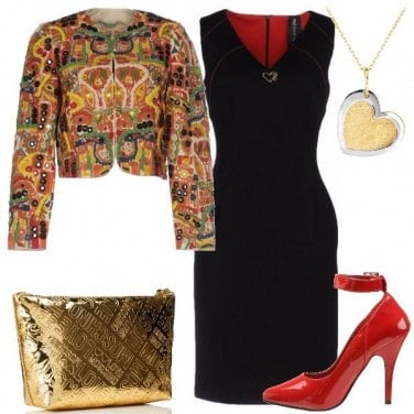 Outfit Un cuore d\'oro