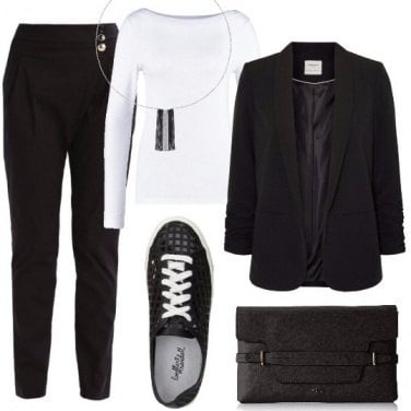 Outfit Minimal in ufficio