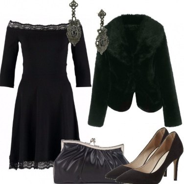 Outfit Nero elgante