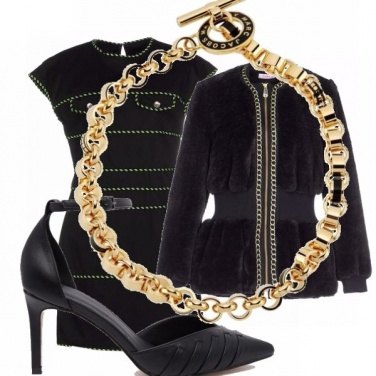 Outfit Chic in pelliccia!