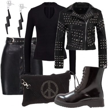 Outfit Piccola e rock