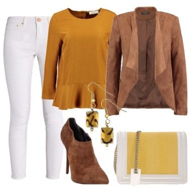 Outfit Toni caldi di mezza stagione