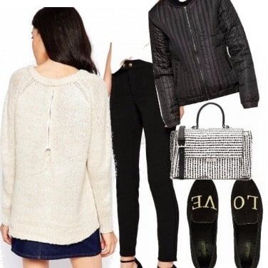 Outfit B & w