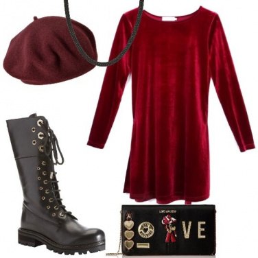 Outfit Urban in velluto