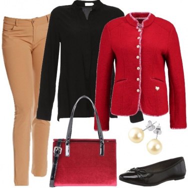 Outfit La piccola borsa di velluto