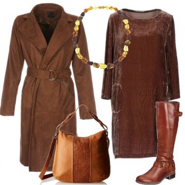 Outfit I caldi colori della terra