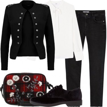Outfit La borsa a fantasia tartan