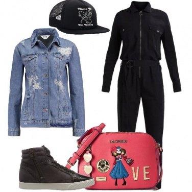 Outfit La jumpsuit in jeans