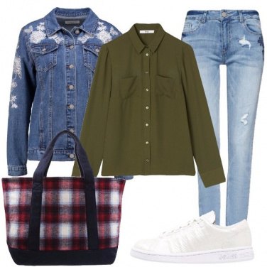 Outfit La borsa a scacchi