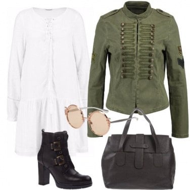 Outfit Hippie militare