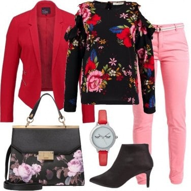 Outfit Fiori e sguardi