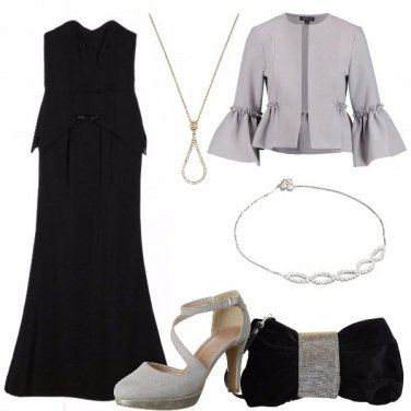 Outfit La borsa in velluto