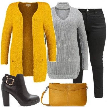 Outfit Il cardigan si fa notare