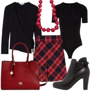 Outfit Passione scozzese