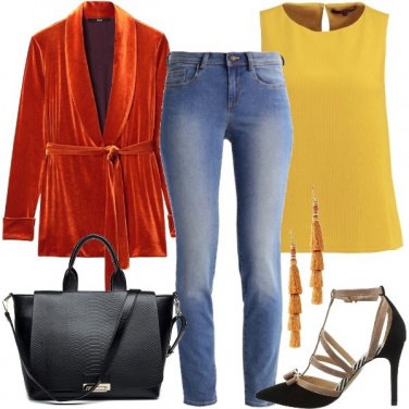 Outfit Con i colori delle spezie