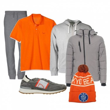 outfit felpa champion