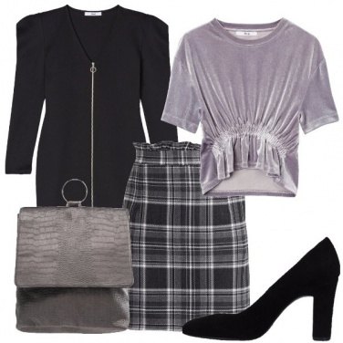 Outfit Gonna e tacchi