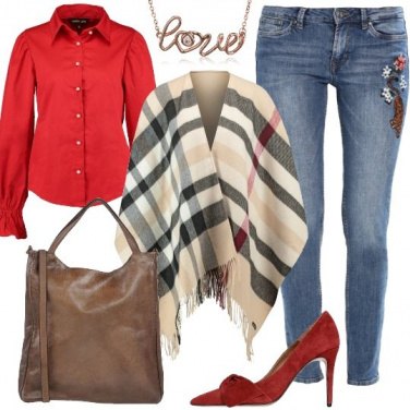 Outfit Trendy in rosso