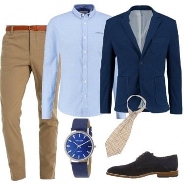 Outfit Giacca blu