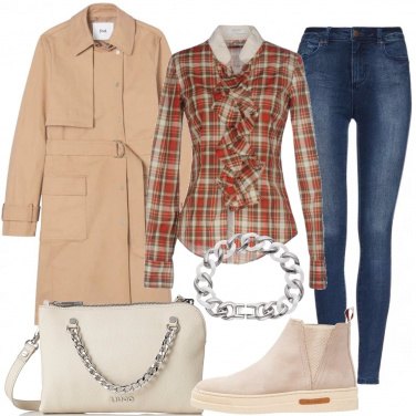 Outfit La camicia scozzese