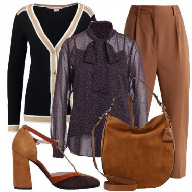 Outfit In marrone