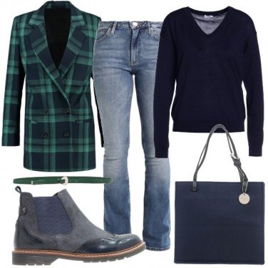 Outfit Giacca doppiopetto