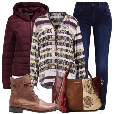 Outfit Lo stivaletto con i lacci