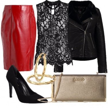 Outfit Donna rock