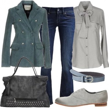 Outfit Giacca in velluto