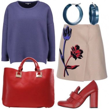 Outfit La gonna a fiori