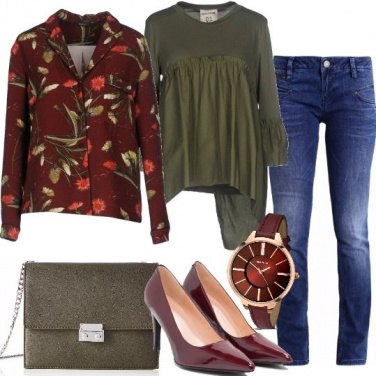 Outfit Blazer e blusa