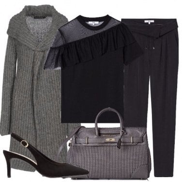 Outfit Il cardigan lungo