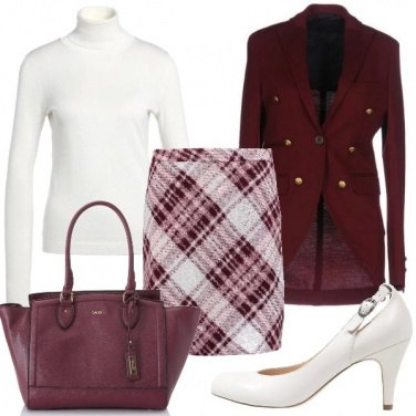 Outfit La gonna a quadri