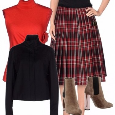 Outfit Tartan mon amour